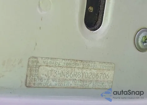 2000 Toyota 4Runner Sr5 V6 из США, поврежденный, VIN JT3HN86R8Y0286706